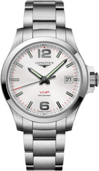 Longines Conquest V.H.P. Silver Dial 41mm Men's Watch L3.716.4.76.6