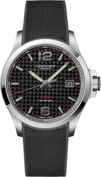 Longines Conquest V.H.P. Carbon Dial Men's Watch L3.726.4.66.9