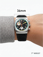 Metric - Black Suede Strap 19.50mm