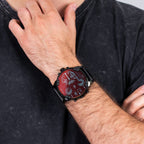 Diesel DZ7395 Mr. Daddy 2.0 Chronograph Men's Watch – Black Dial & Black Stainless Steel Strap